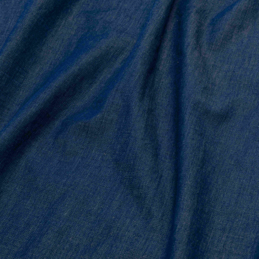 Evy blouse met korte mouwen | Blauw