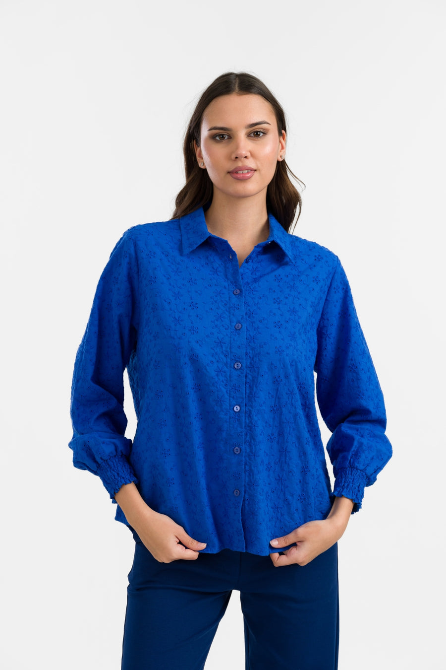 Amy Blouse | Borduurblauw