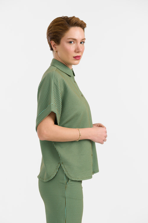 Jill Blouse | Groen