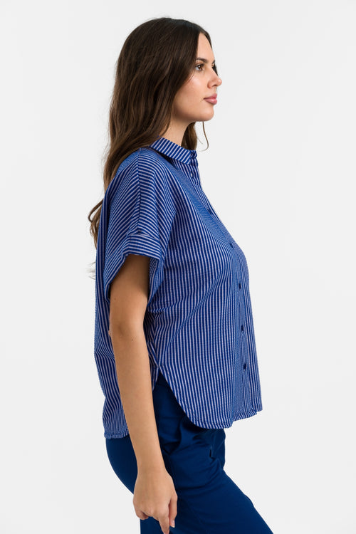 Jill Blouse | Blauw