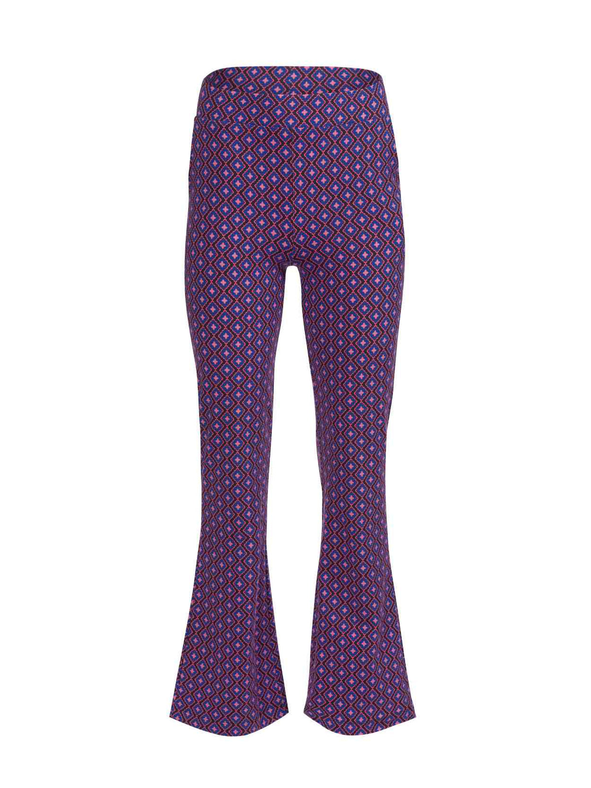 Lieke flared broek | Funky Squares