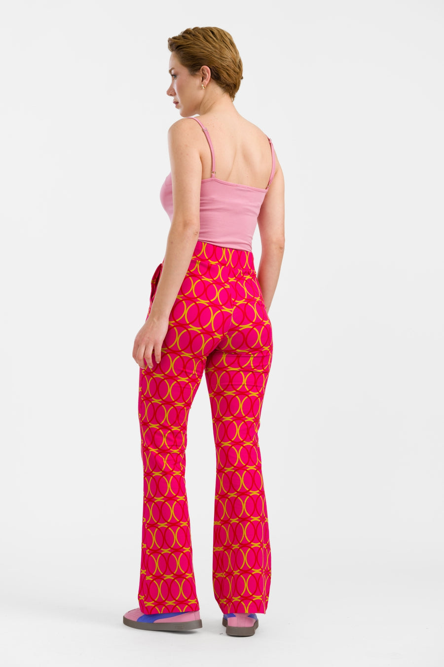Lieke flared broek | Bubble Beat