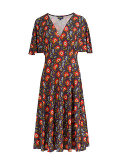 Luna Jurk | Purple Poppy