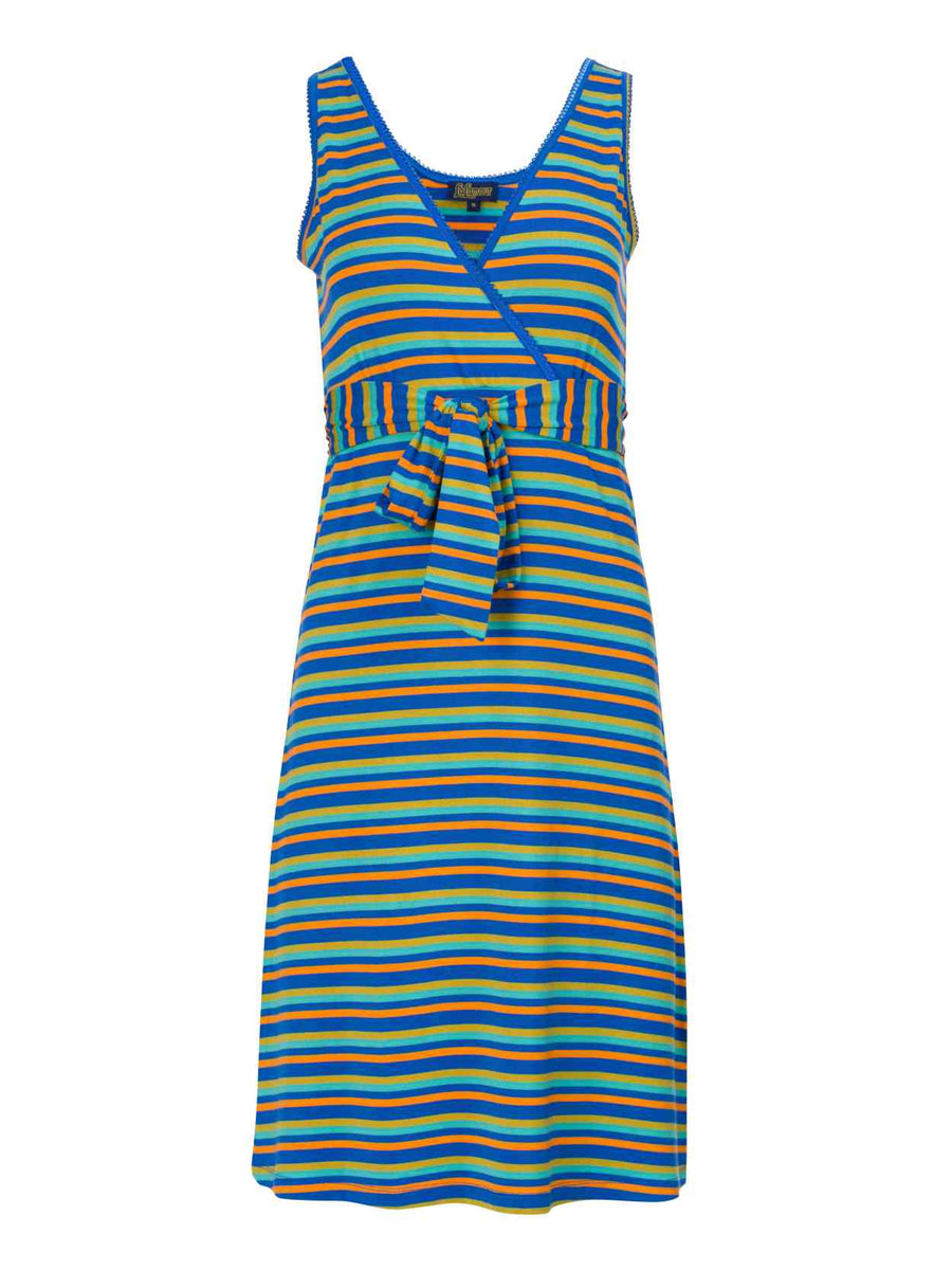Milly Jurk Mouwloos | Groovy Strepen
