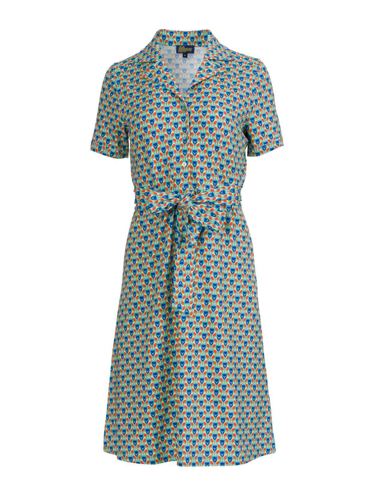 Monique jurk met korte mouwen | Robin