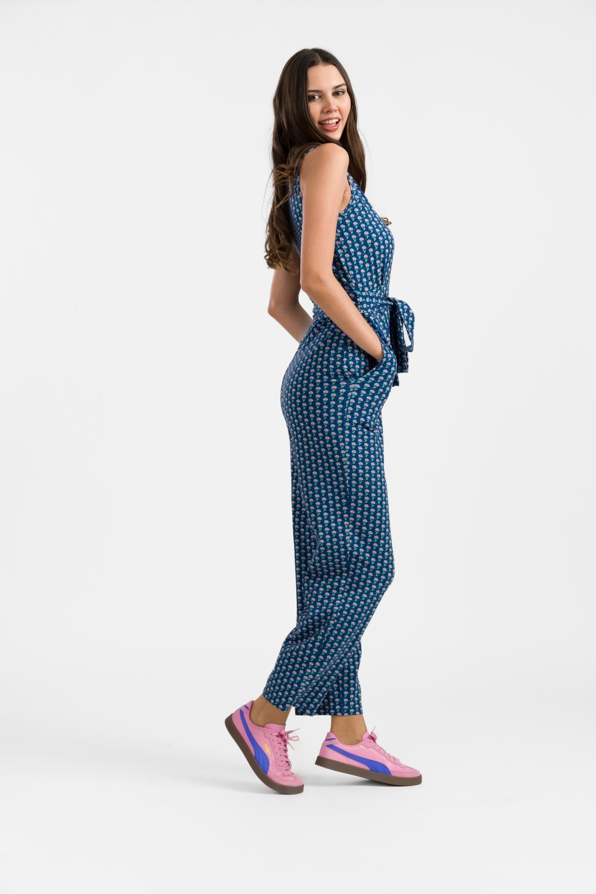 Noa Jumpsuit zonder mouwen | What About Flowers
