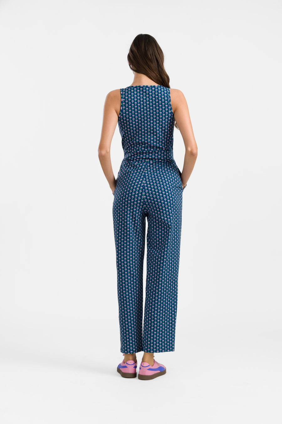Noa Jumpsuit zonder mouwen | What About Flowers