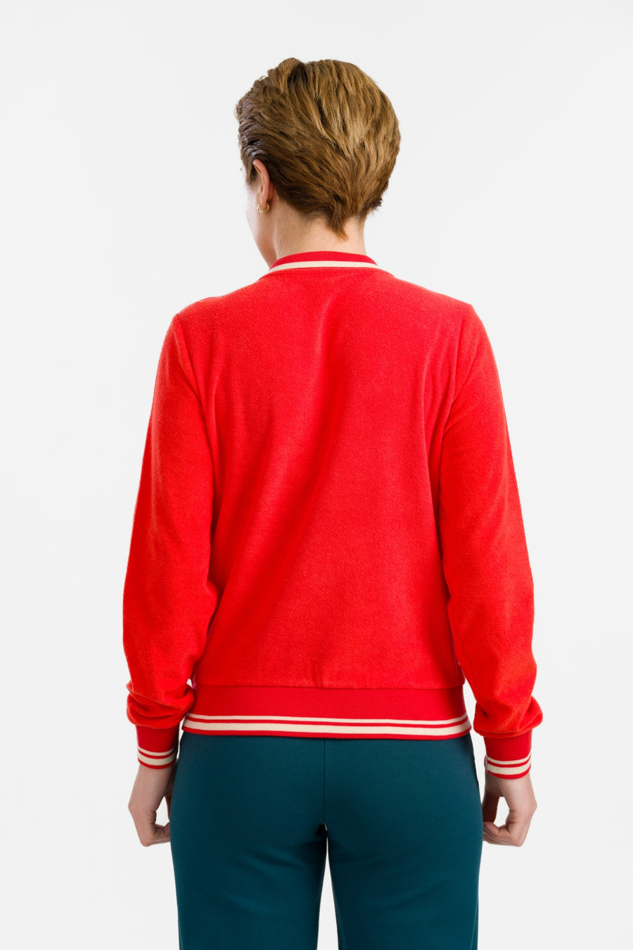 Nora Bomber Jacket | Rood