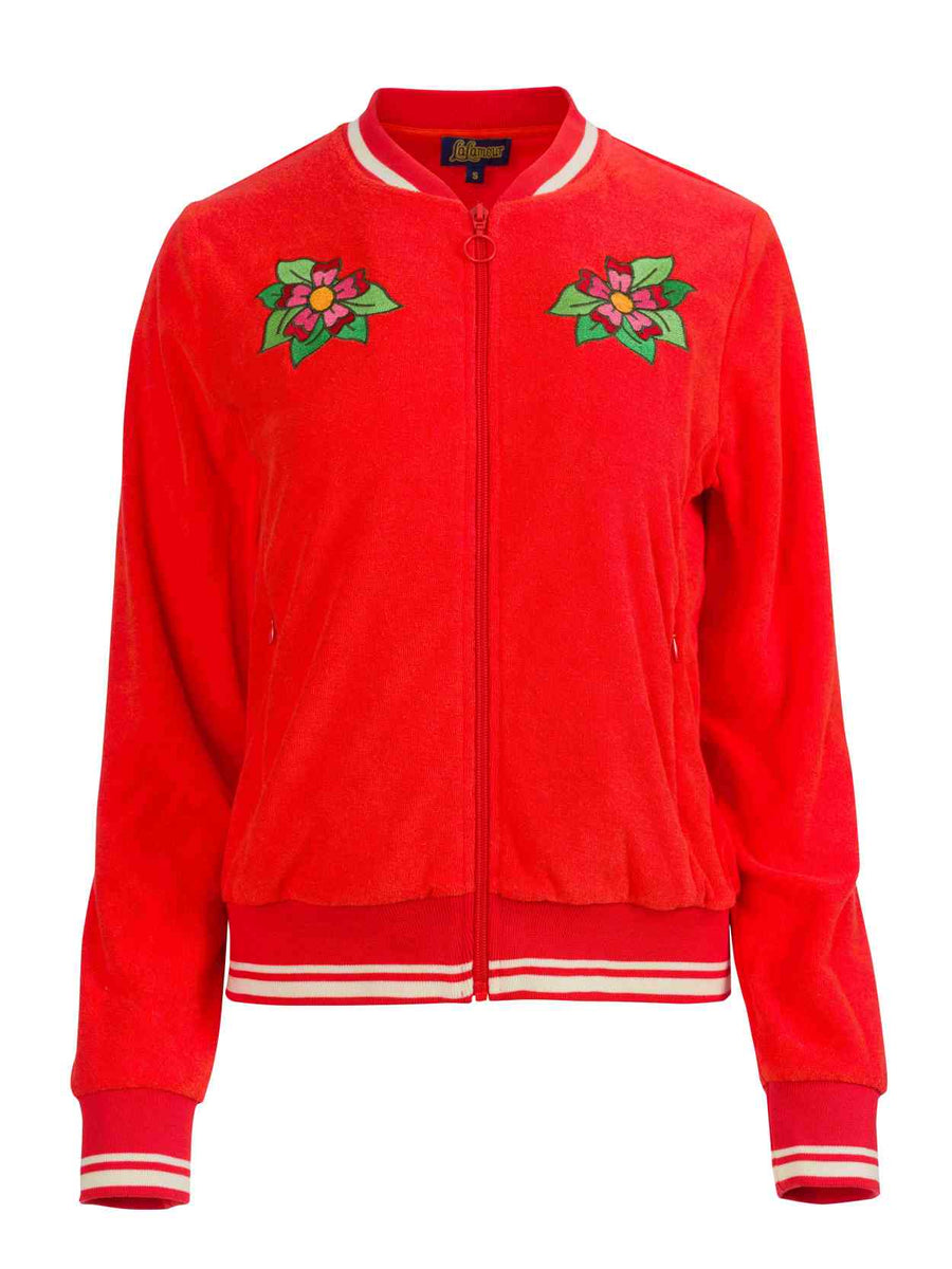 Nora Bomber Jacket | Rood