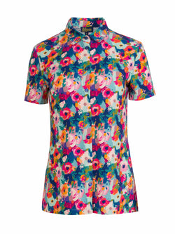 Sill Blouse met korte mouwen | Potpourri