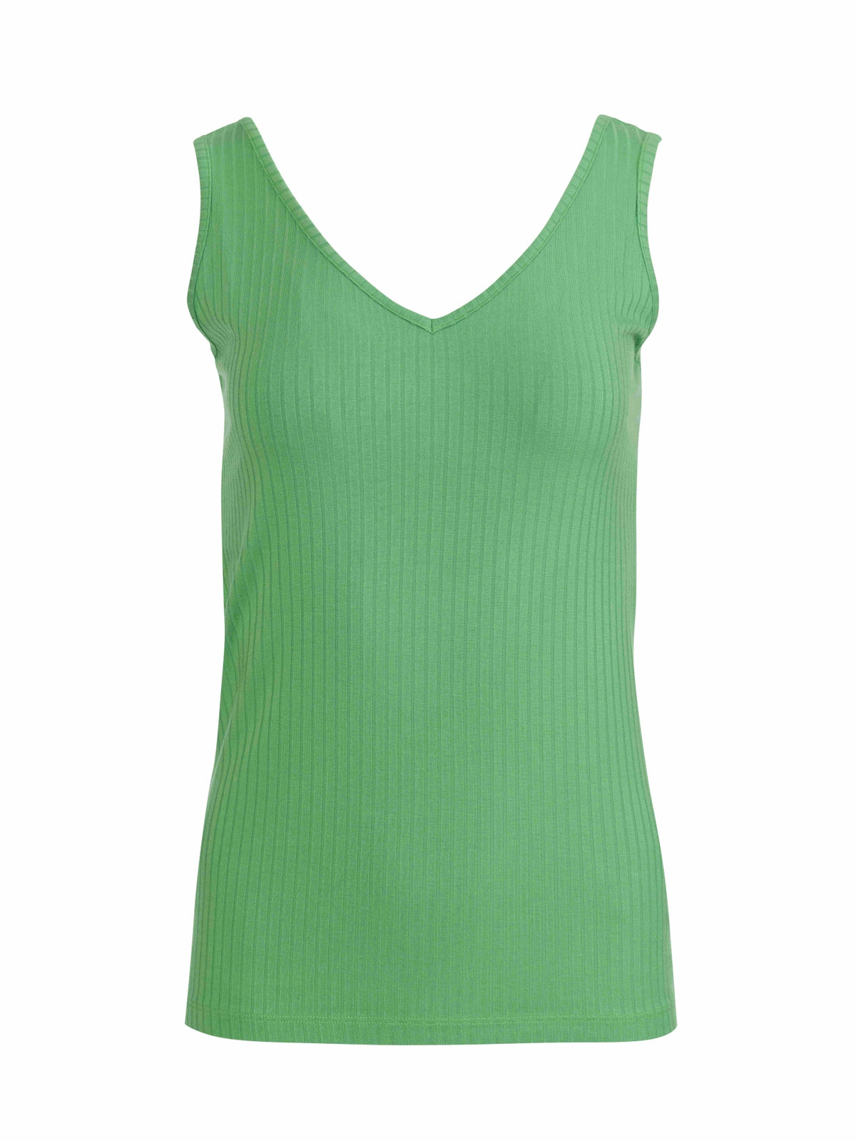 Stella Tanktop | Rib Groen