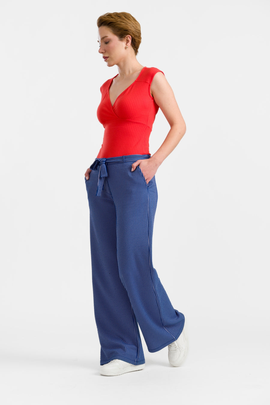 Sue-broek | Blauw