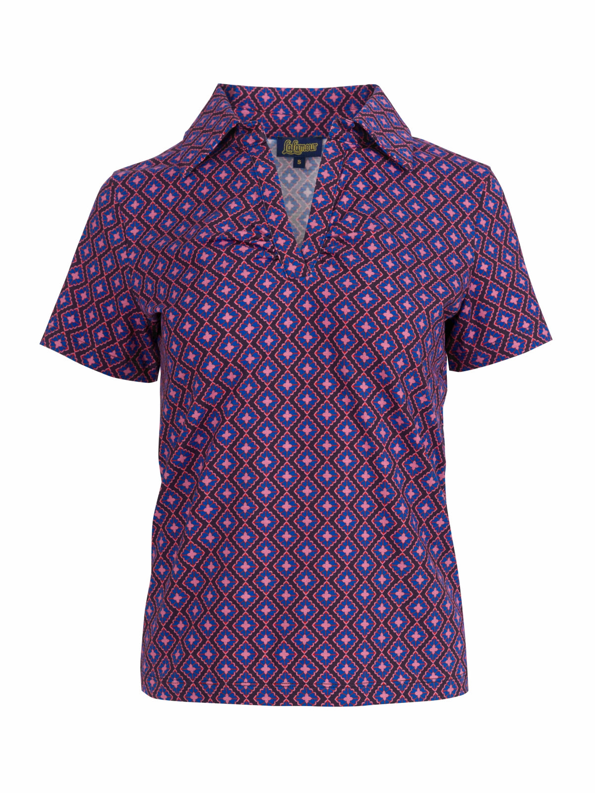 Suzy Top met korte mouwen | Funky Squares