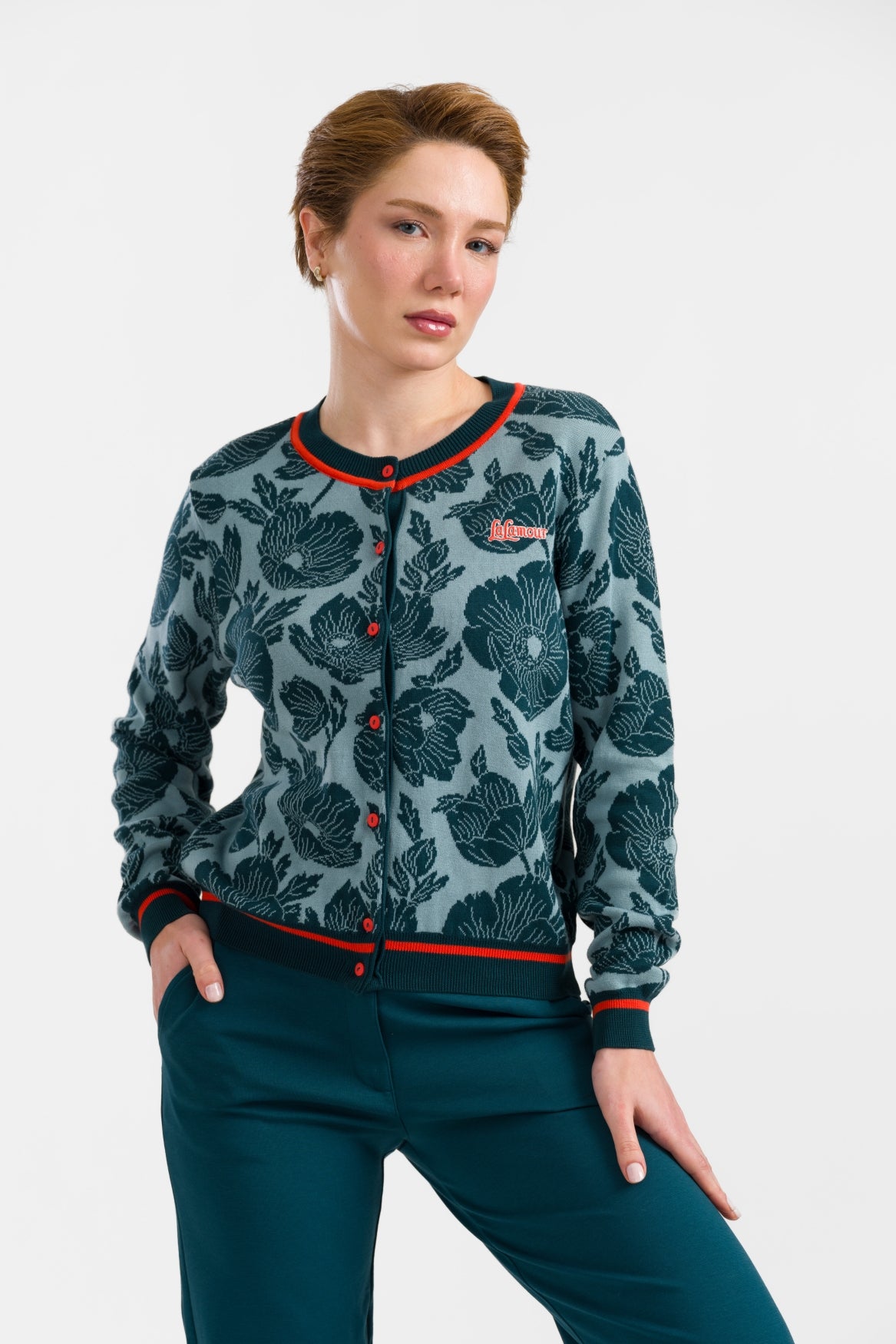 Gebreid vest | Allover