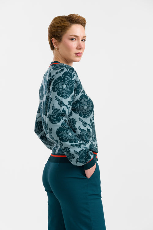 Gebreid vest | Allover