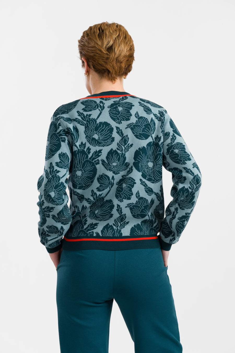 Gebreid vest | Allover