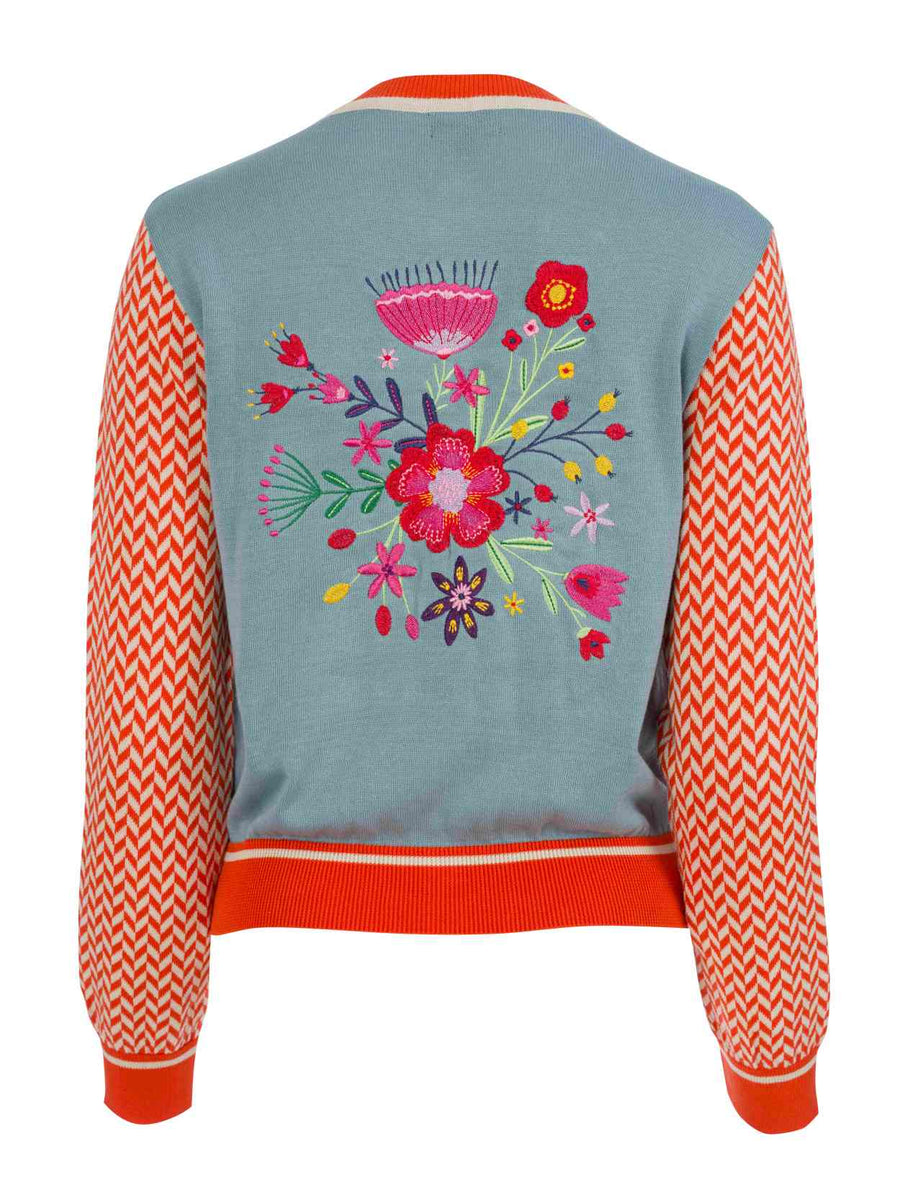Gebreid vest | Flowers