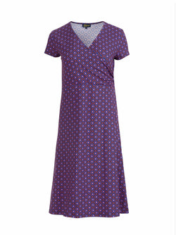 Chrissy Cross Jurk | Funky Squares