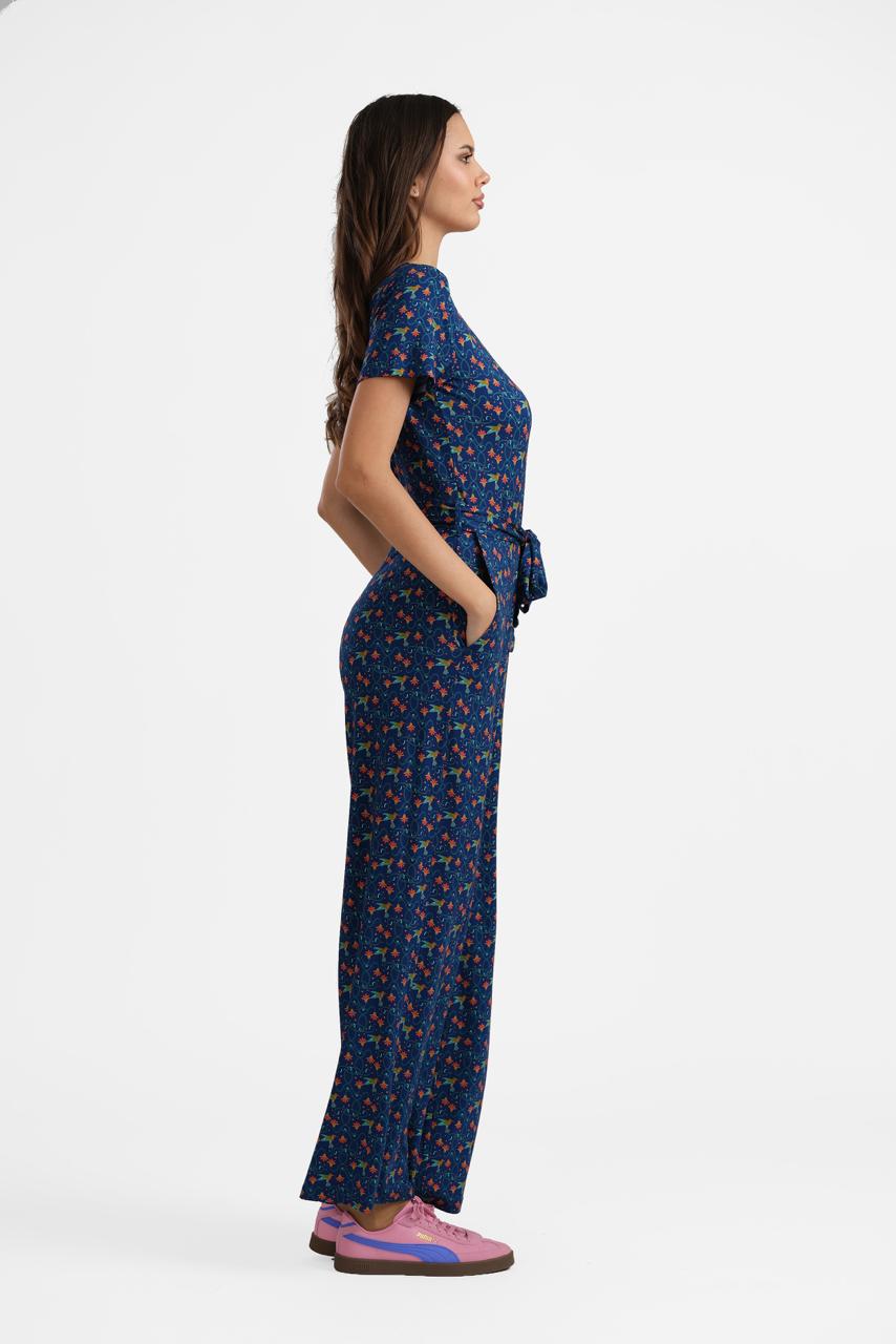 Diana Jumpsuit met korte mouwen | Hummingbird