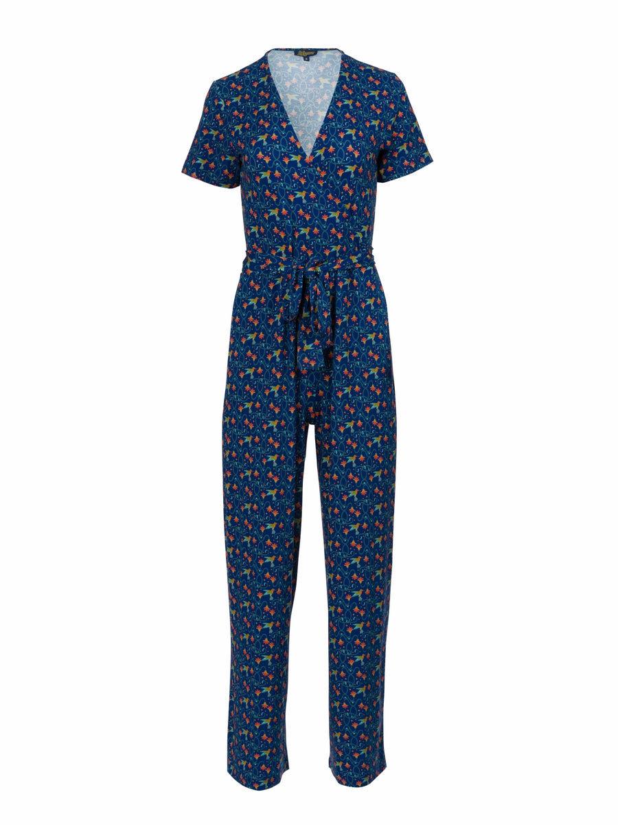 Diana Jumpsuit met korte mouwen | Hummingbird