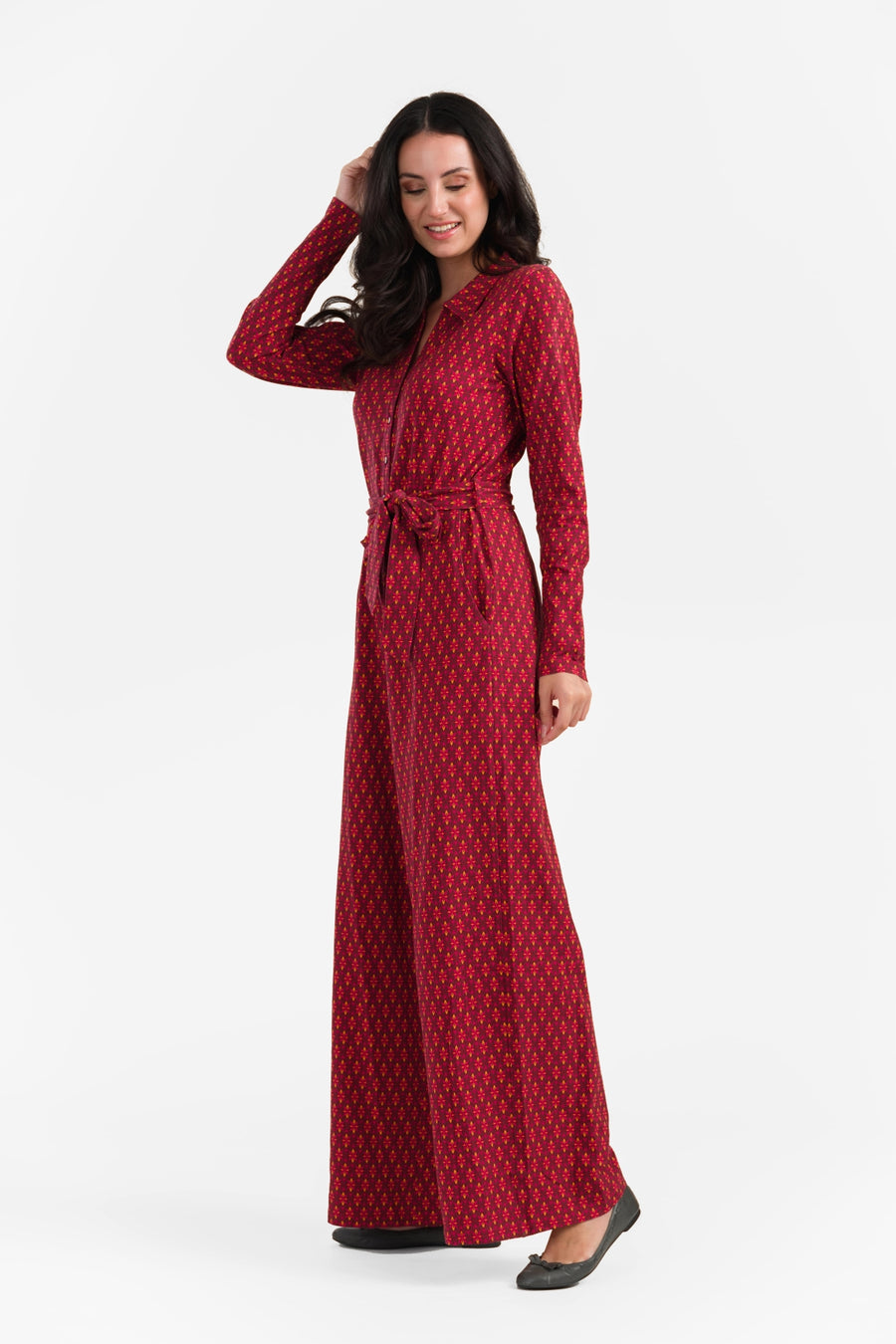 Bella Jumpsuit | Porto Rood