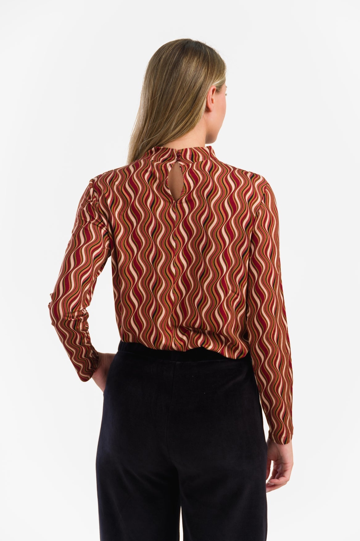 Lola Top | Glazuur Rood