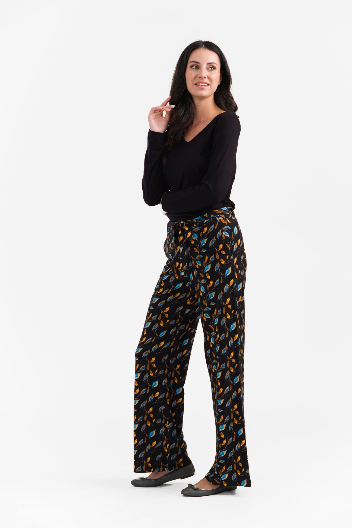 Sue Trousers | Herfstbladeren