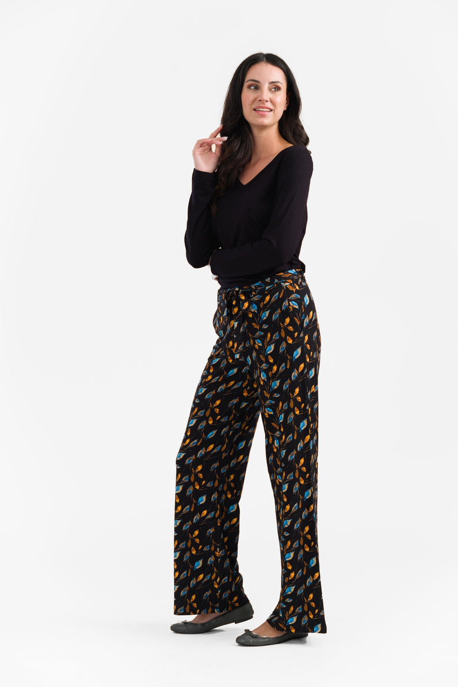 Sue Trousers | Herfstbladeren