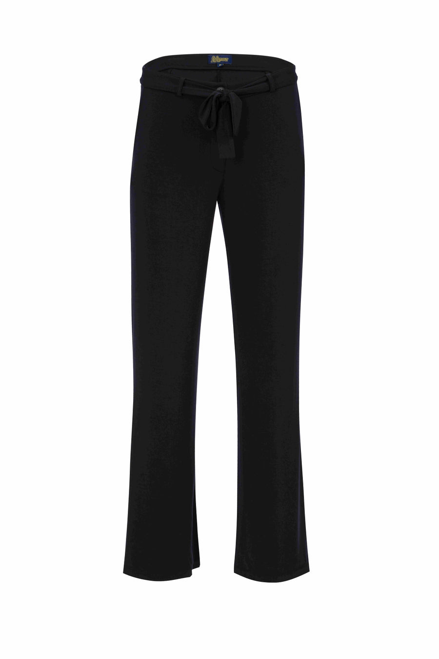 Sue-broek | Micro effen zwart