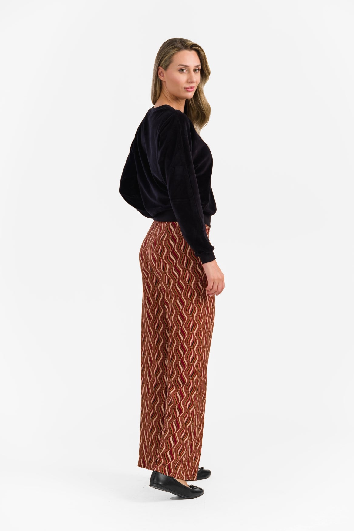 Sue-broek | Glazuurrood