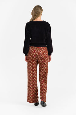 Sue-broek | Glazuurrood