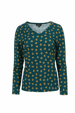 Lynn Top | Hazel Dot Green