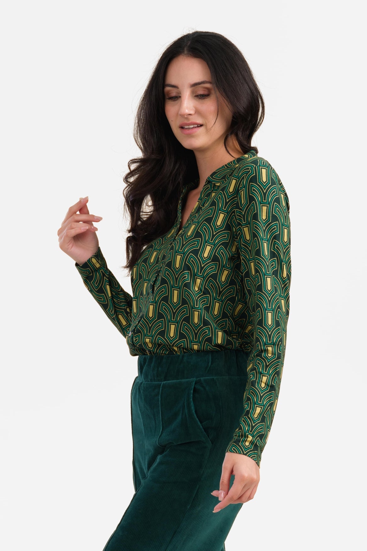 Anna Blouse met lange mouwen | Archess