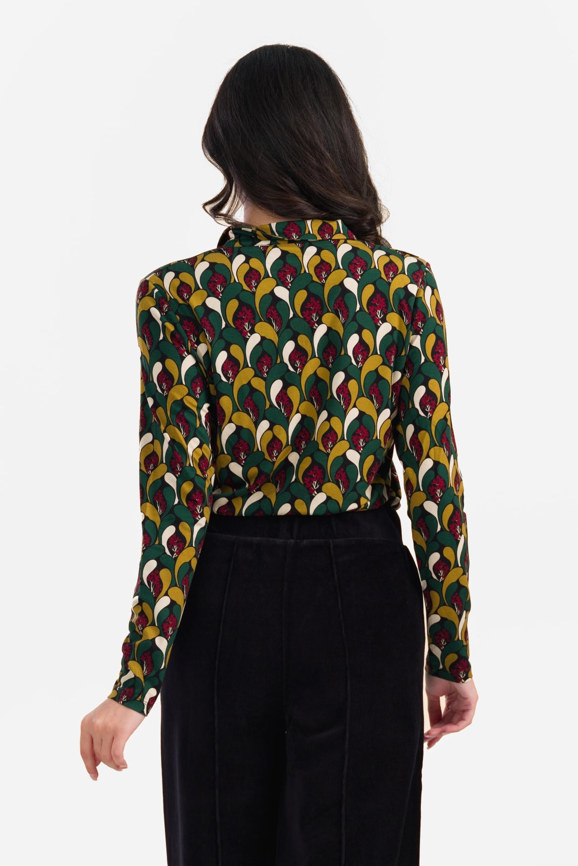 Anna Blouse met lange mouwen | Nina