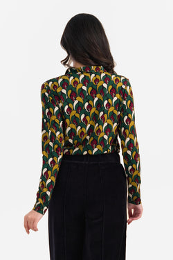 Anna Blouse met lange mouwen | Nina