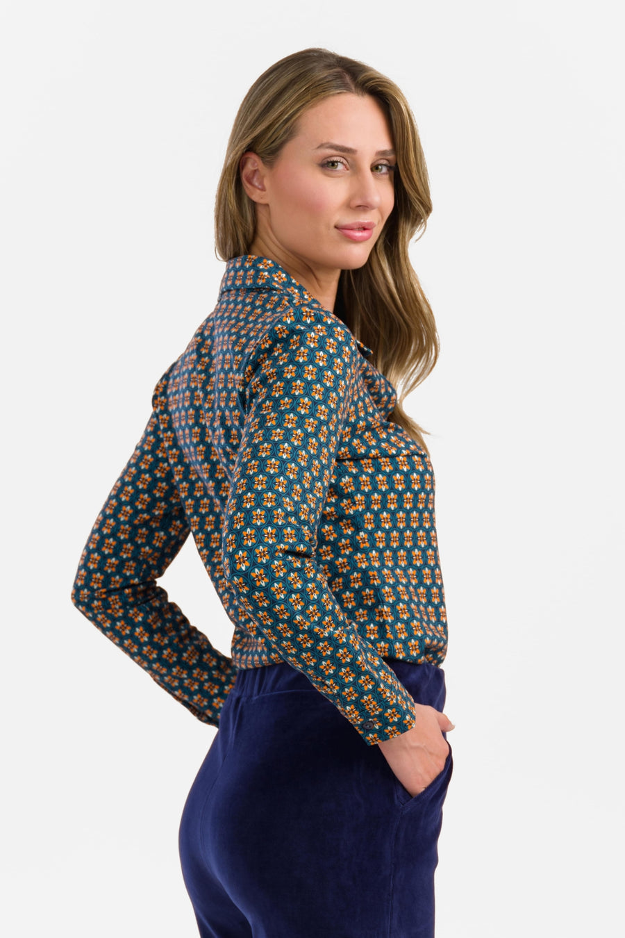 Sara Blouse | Porto Blauw