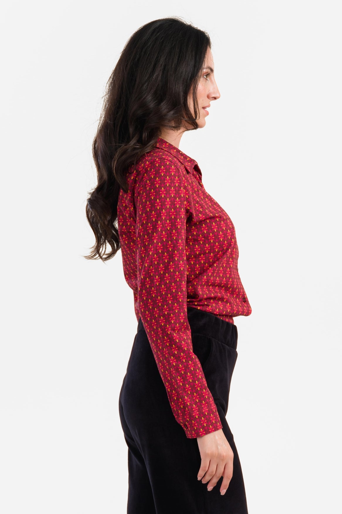 Sara Blouse | Porto Rood