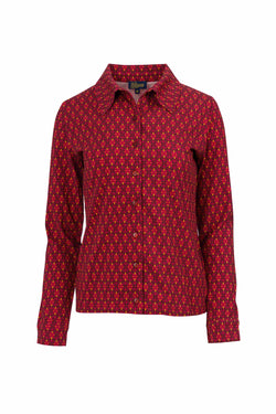 Sara Blouse | Porto Rood