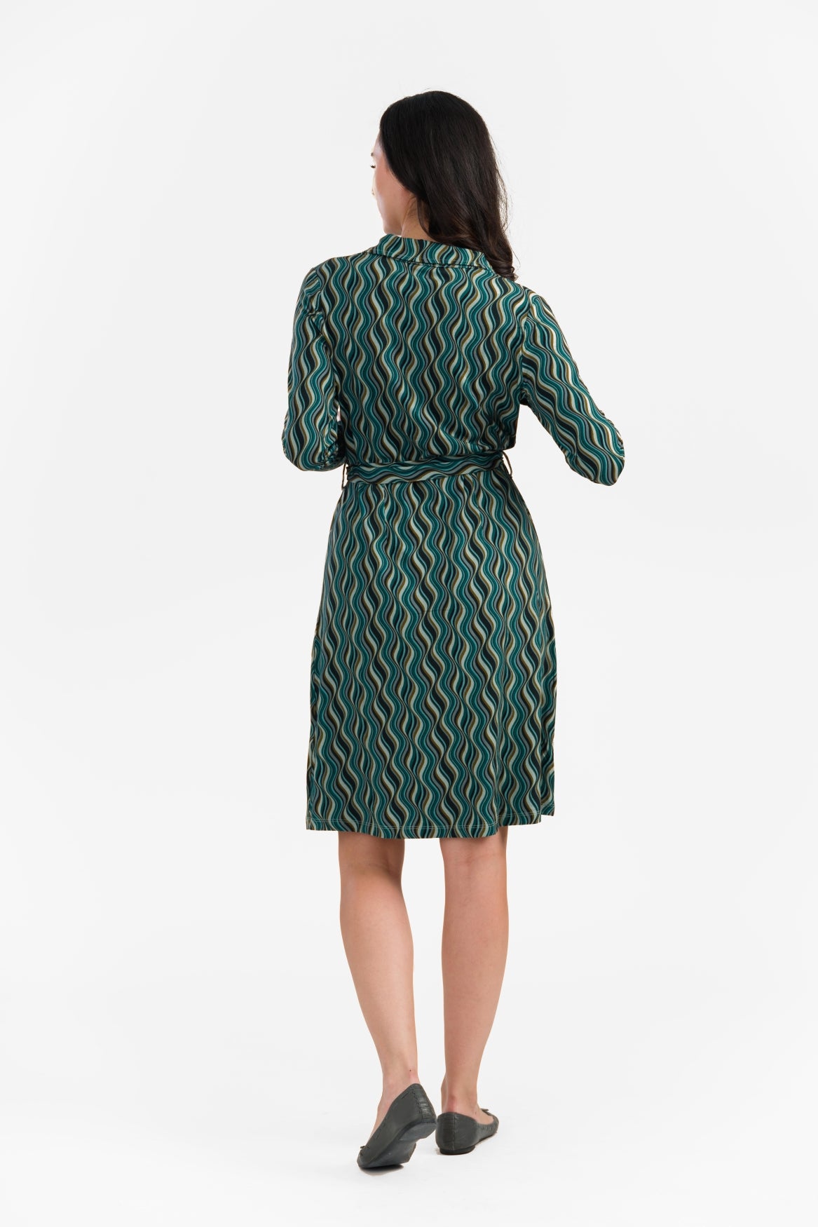 Monique jurk | Glaze Green
