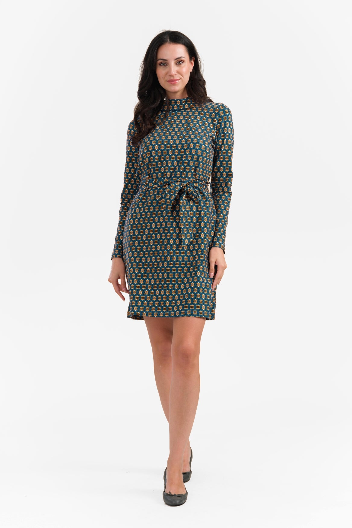 Jurk Tess | Portoblauw