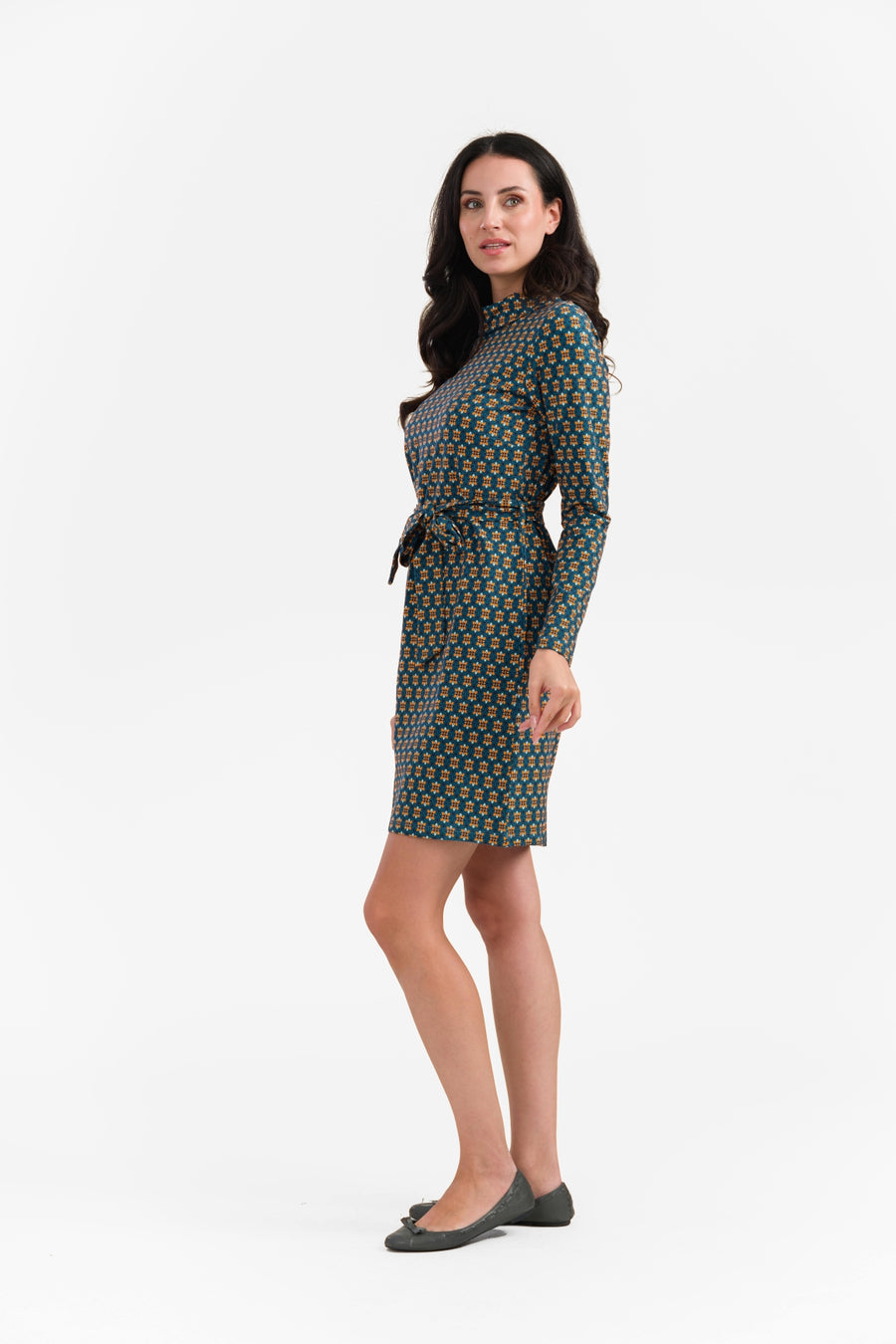 Jurk Tess | Portoblauw