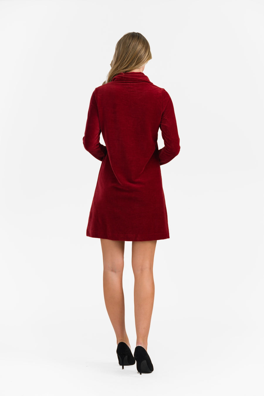 Pleun Tuniek | Rib Velour Effen Gebakken Baksteen