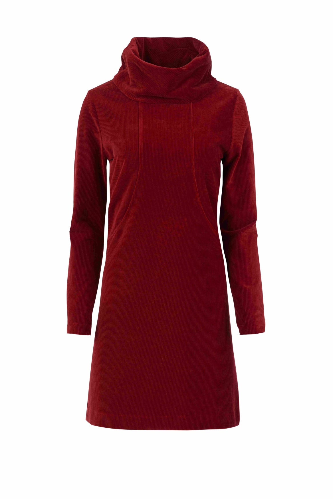 Pleun Tuniek | Rib Velour Effen Gebakken Baksteen