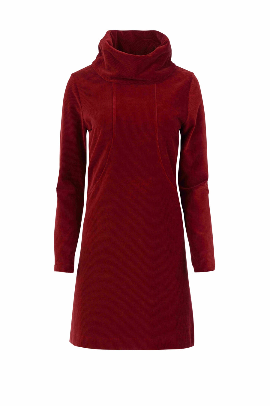 Pleun Tuniek | Rib Velour Effen Gebakken Baksteen