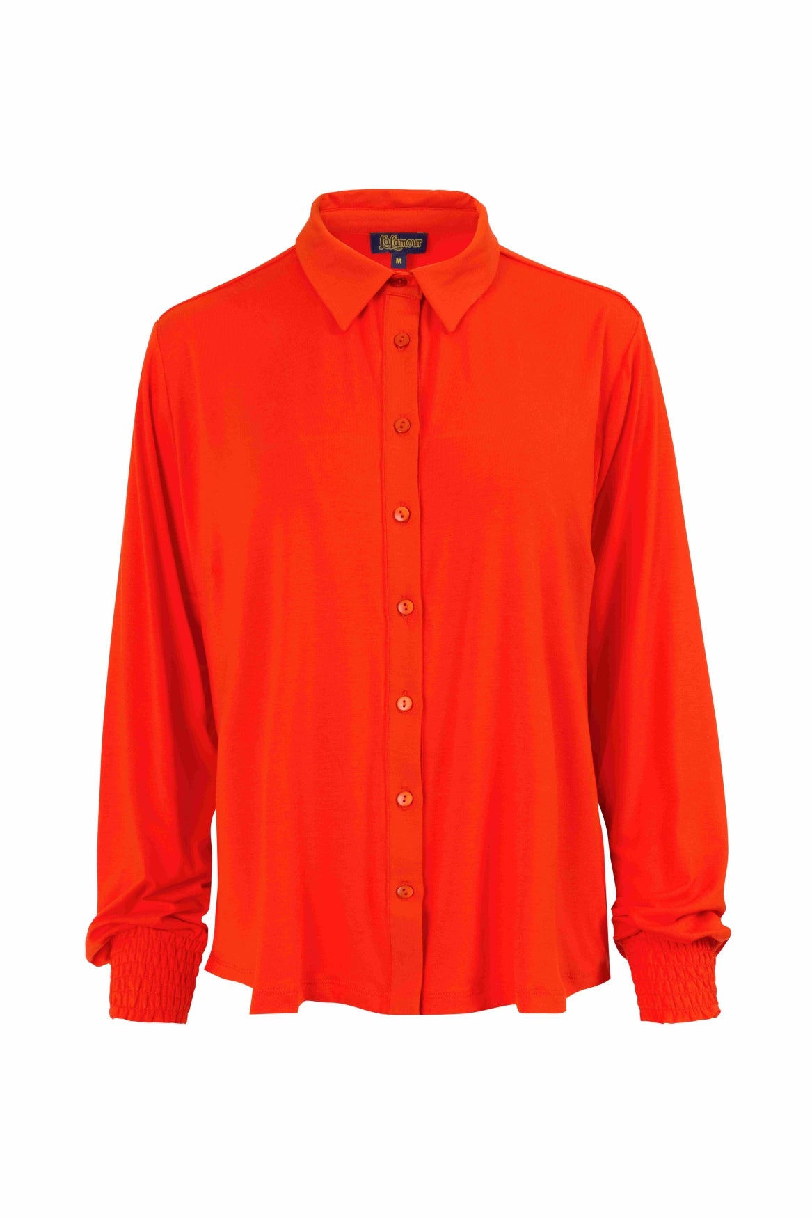 Amy Blouse | Ecovero Effen Rood