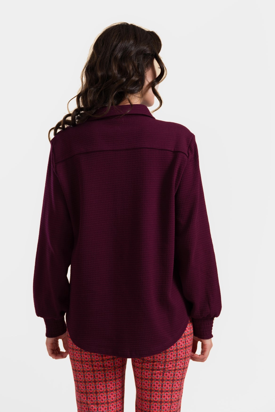 Amy Blouse | Wafel Bordeaux