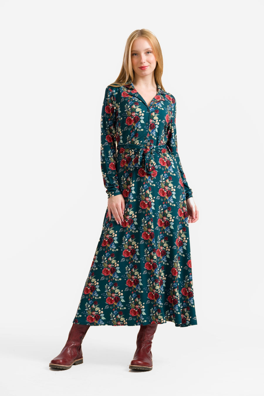 Helena-jurk | Herfstboeket