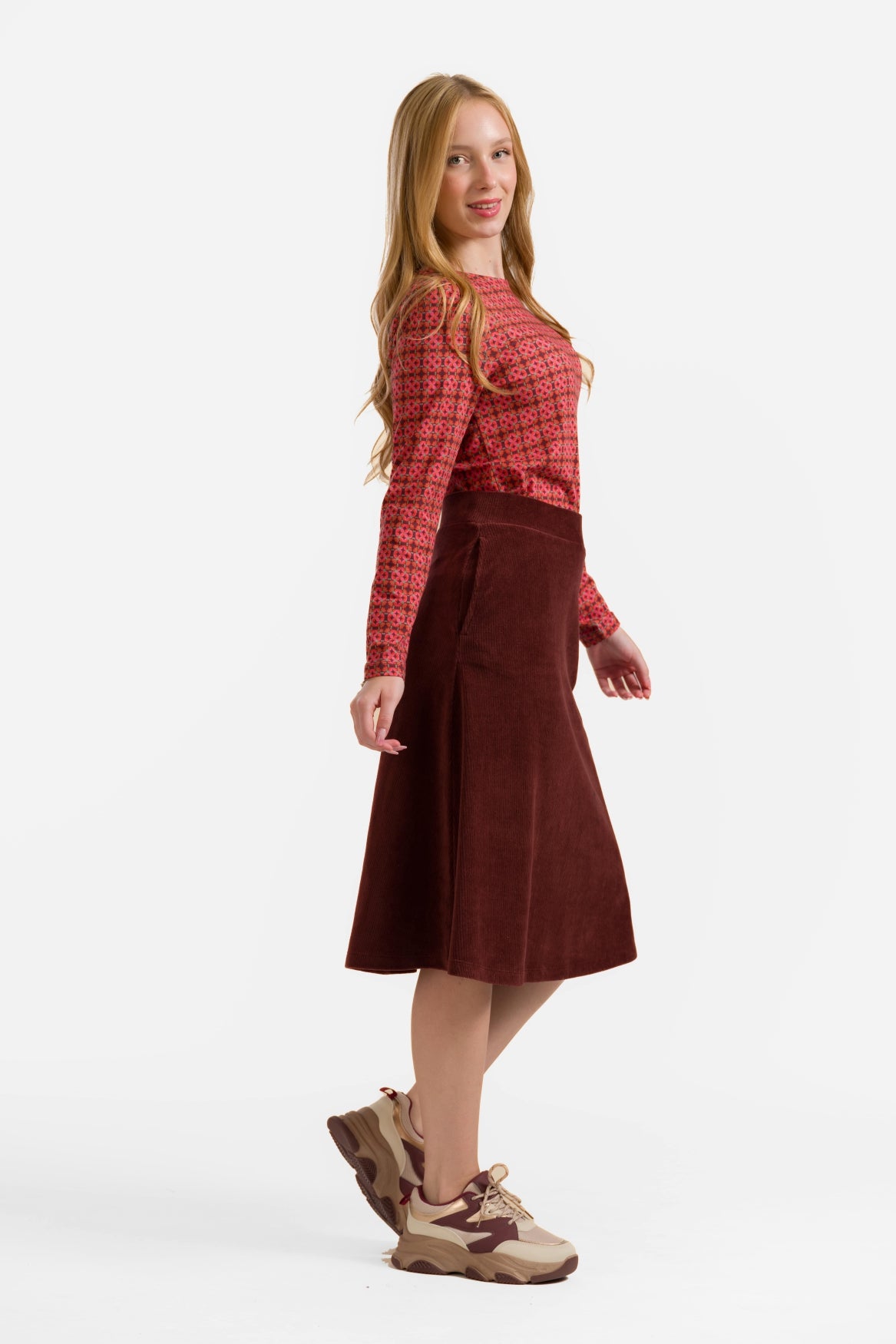 Holly Rok | Rib Velour Chocolate