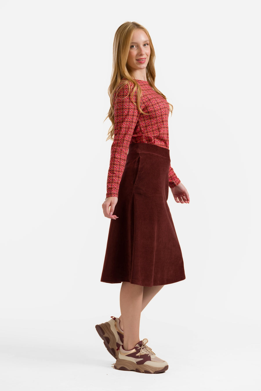 Holly Rok | Rib Velour Chocolate