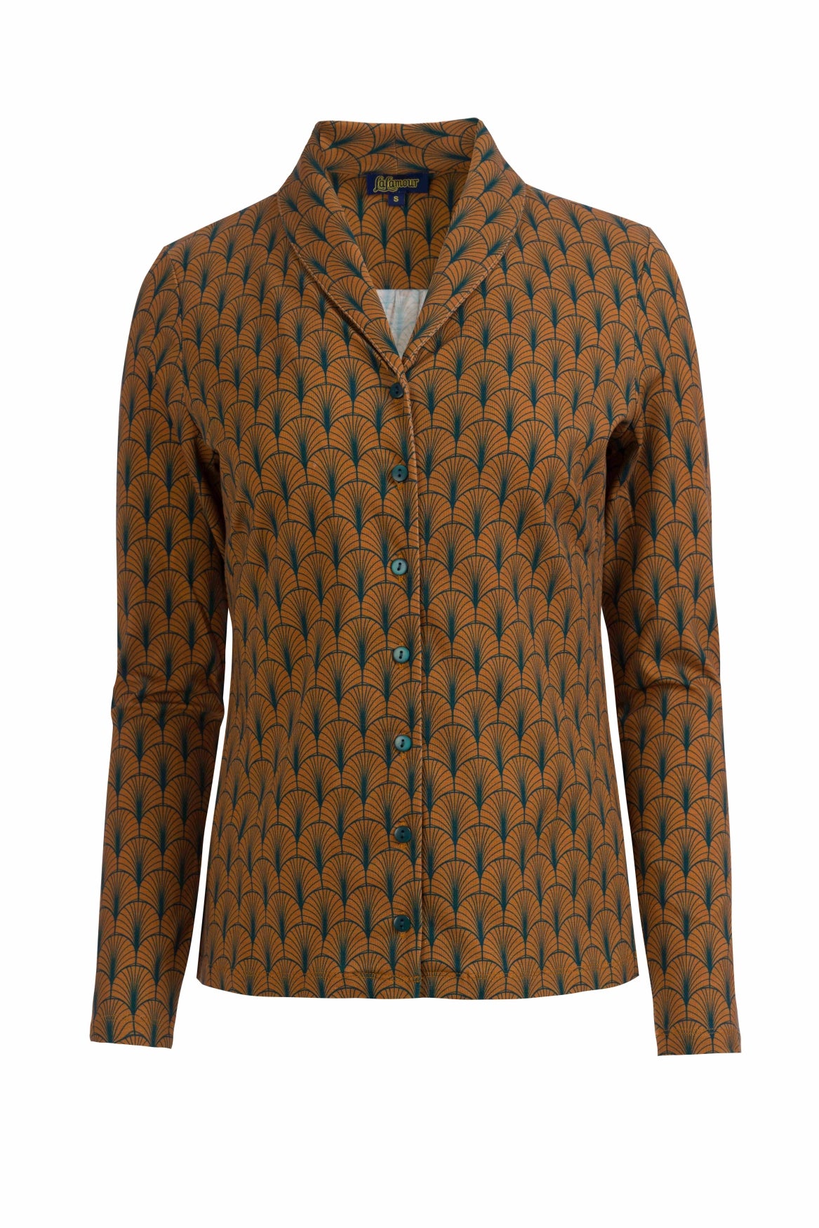 Iris Blouse met lange mouwen | Art Nouveau